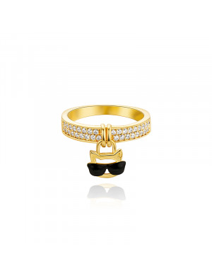 Ring•Glam Ever X WuJiaCheng Co-Branded Cat ring zircon ring 