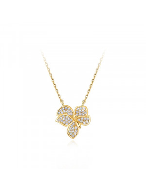 Necklace•The orchid series  Necklace Of Orchid Petals 