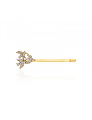 Hairpin •Birds and flowers serie Adorable Birds Barette 