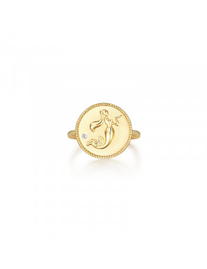 Ring•Mermaid series Mermaid Engravement Ring