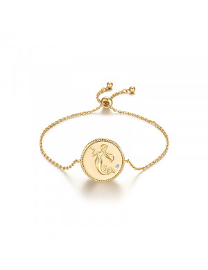 Bracelet•Mermaid series Mermaid Engravement Bracelet 