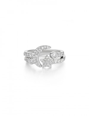 Ring•Moon&Star Collection Hug u