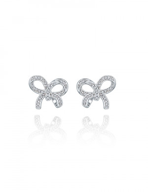 Earrings• Bow Ribbon Collection Bow Knot Earstuds