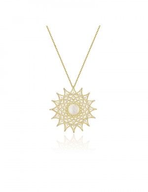 Necklace• sun flower collection  Vivid Dream Necklace 