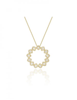 Necklace• sun flower collection Shining Sun Necklace