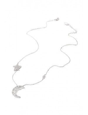 Necklace•Moon&Star Collection  Stella Necklace
