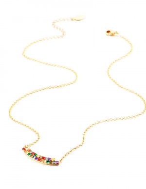 Necklace•Fancy Rainbow Collection  Rainbow Mood