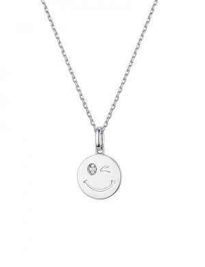 Necklace•Emoji Collection  Witty Face Necklace