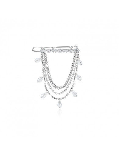 Hairpin• Glam Ever X Akiiiko Co-Branded Merchandise Zircon chain crystal hairpin