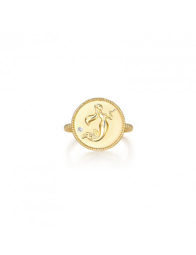 Ring•Mermaid series Mermaid Engravement Ring