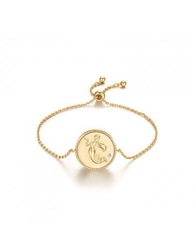 Bracelet•Mermaid series Mermaid Engravement Bracelet 