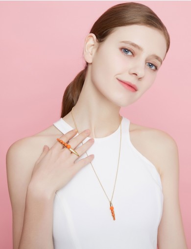 Necklace•Oh My Pearls Drop It Chain Necklace 