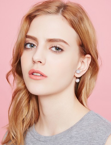 Miss Diamond Collection   Prefer U Earrings/Brooch