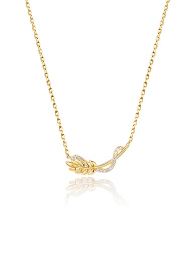 Necklace• Peace of Mind Collection  Shining Wheat Necklace 
