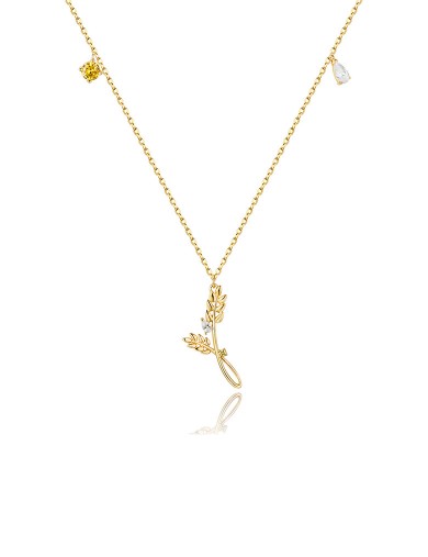 Necklace• Peace of Mind Collection Wheat and Love Necklace 