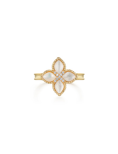 Ring•Fritillary clover series  Clover Ring