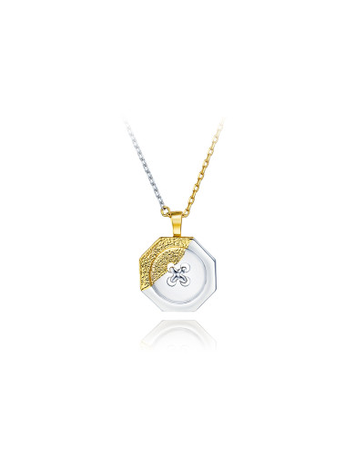 项链•纽扣系列 Color-matching button necklace 拼色纽扣项链