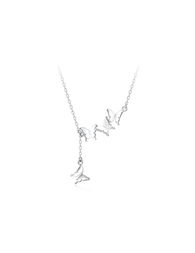 项链•梦蝶系列 Dream butterfly long tassel necklace 梦蝶长款流苏项链