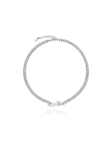 项链•祥云系列 Zircon Xiangyun necklace 锆石祥云项链 