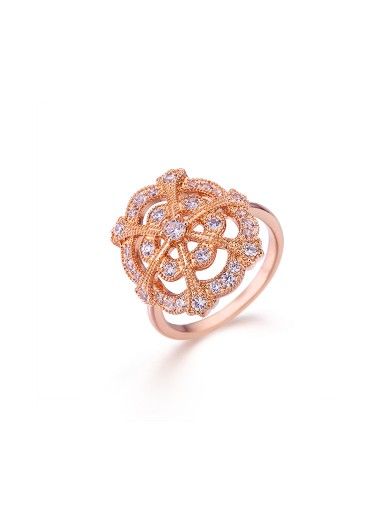 Ring• Baroque Collection Drop Cross Ring