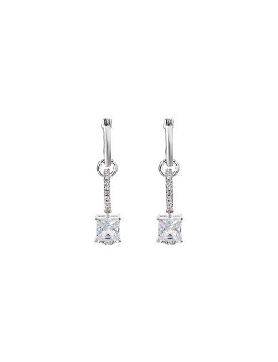 Earrings• Beach Holiday Collection  Princess Cut Diamond Earrings
