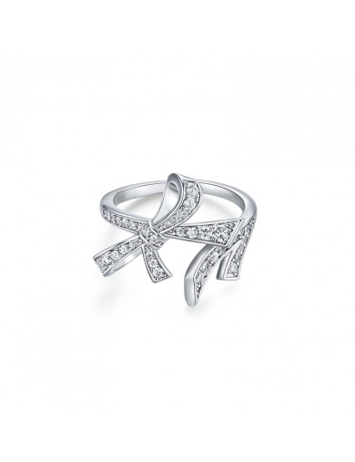 Ring •Glam Ever X Akiiiko Co-Branded Merchandise Bowknot double knot ring
