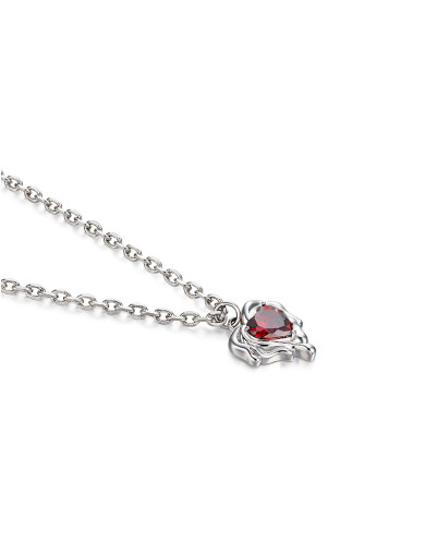 项链•蜡烛系列 Heart-shaped candle heart necklace 心形蜡烛爱心项链