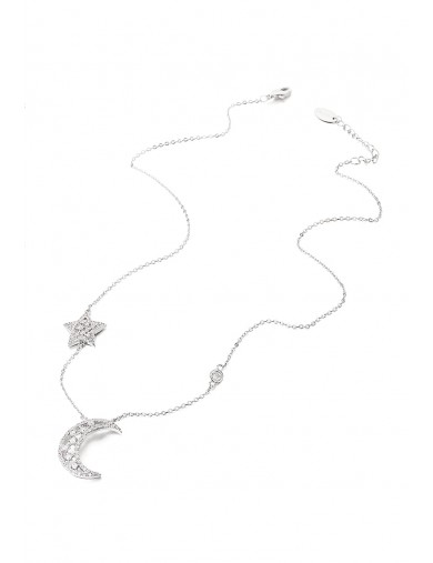 Necklace•Moon&Star Collection  Stella Necklace