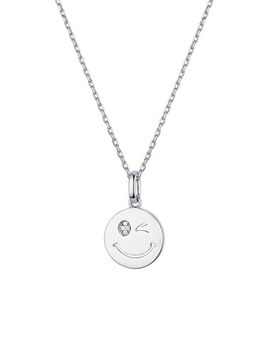 Necklace•Emoji Collection  Witty Face Necklace
