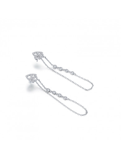 Earrings•The fish tail series Fish Tail Long Earrings