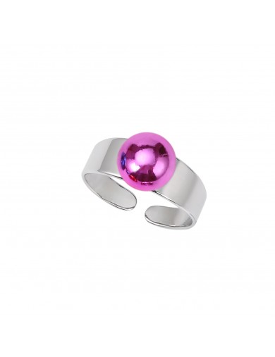 Ring•Fashion Collection The More The Merrier convertible ring +pink beads