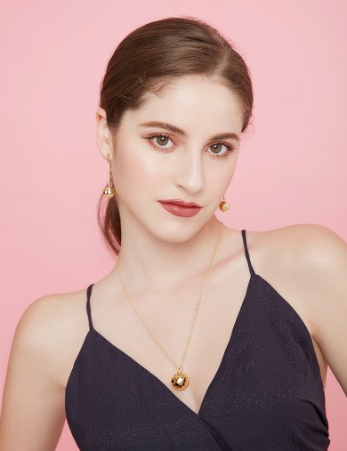 Earrings• Vintage Gold Collection Disco Ball Earrings