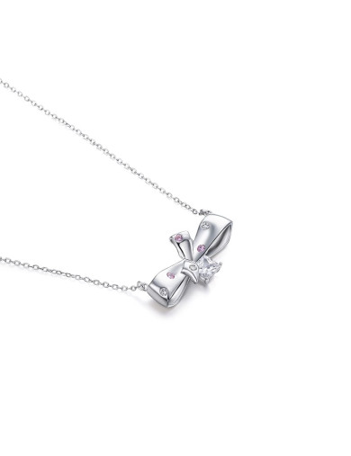 项链•丝带蝴蝶结系列 Bow necklace 蝴蝶结项链