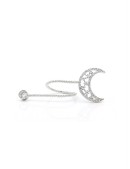 Ring•Moon&Star Collection   Sparkling Moon Ring