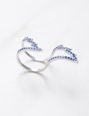 Ring•Firework Collection Blue Fire Ring