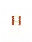 Ring•Fancy Rainbow Collection  Rosa Ring