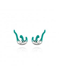 Earrings•Glam Ever X  WuJiaCheng Co-Branded Irregular the waves earrings