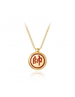Necklace•The tide series Chess pendant necklace 