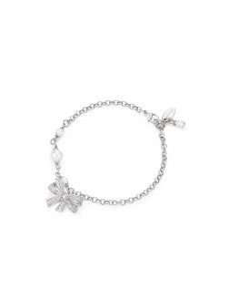 Hand catenary•Glam Ever X Akiiiko Co-Branded Merchandise Bow pearl pendant bracelet 