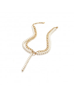 Necklace•Glam Ever X Akiiiko Co-Branded Merchandise pearl chain necklace 