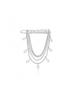 Hairpin• Glam Ever X Akiiiko Co-Branded Merchandise Zircon chain crystal hairpin