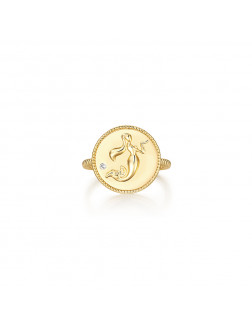 Ring•Mermaid series Mermaid Engravement Ring