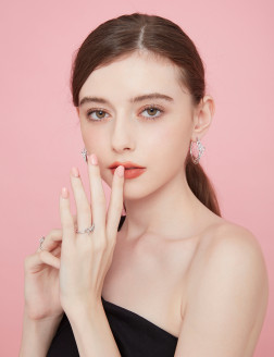 Earrings• Bow Ribbon Collection Big Bow Knot Earrings