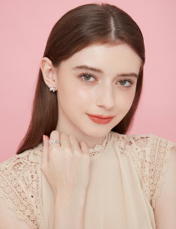 Ring• Bow Ribbon Collection Bow Knot Adjustable Ring