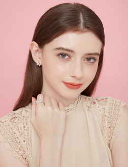 Earrings• Bow Ribbon Collection Bow Knot Earstuds