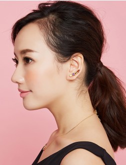 Earrings•Fancy Rainbow Collection  Jenny's Love Earrings