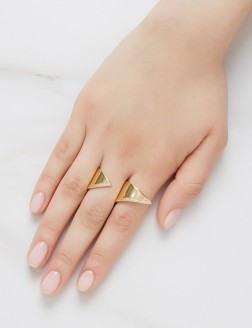 Ring•Firework Collection  Golden Fire Ring