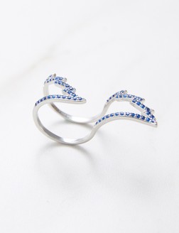 Ring•Firework Collection Blue Fire Ring