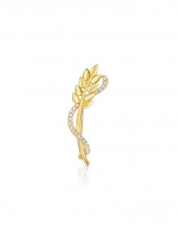 Brooh• Peace of Mind Collection Shining Wheat Brooch