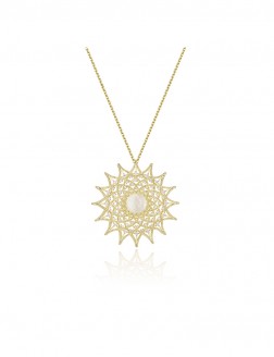 Necklace• sun flower collection  Vivid Dream Necklace 